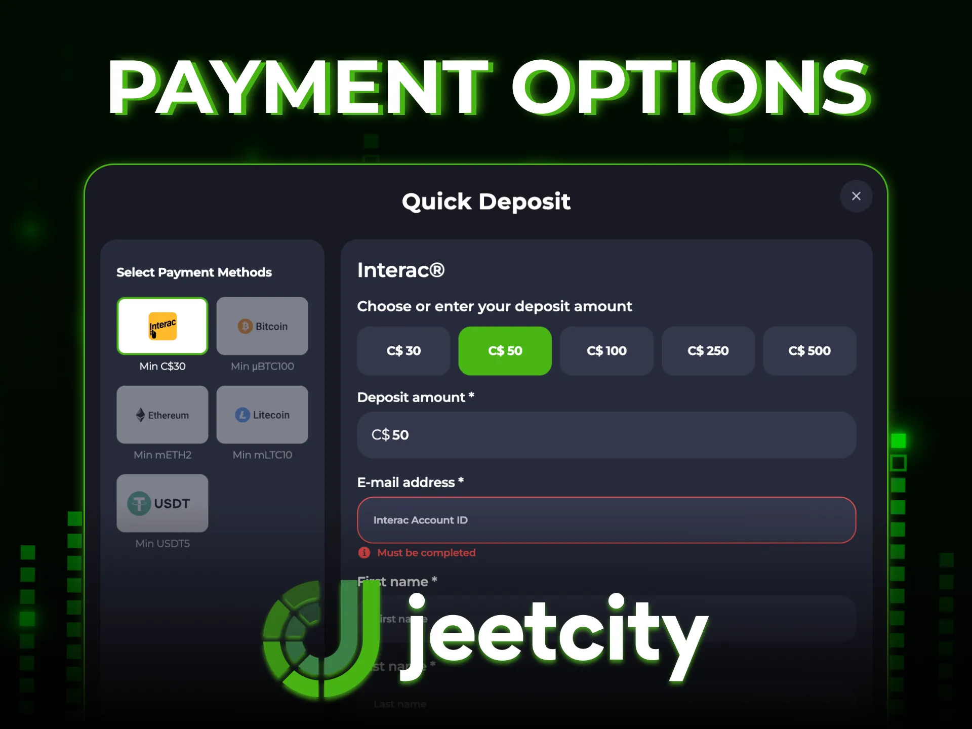 Reliable transaction processing at JeetCity.