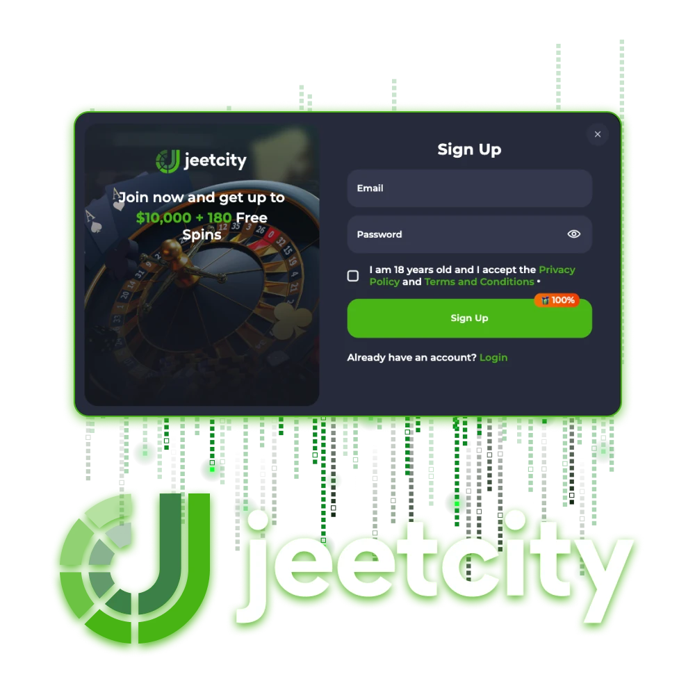 Register at JeetCity online casino and claim your welcome bonus.