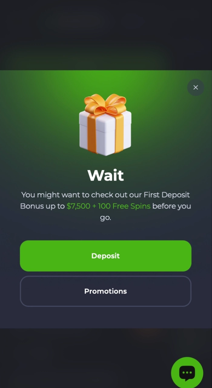 Get your welcome bonus on your first deposit at JeetCity online casino.